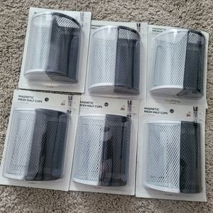 6 Pack Magnetic Mesh Half Cups
